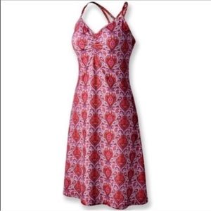 Prana Athletic Halter Printed Dress